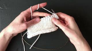 Increase Into Purl Bump | Purl Soho