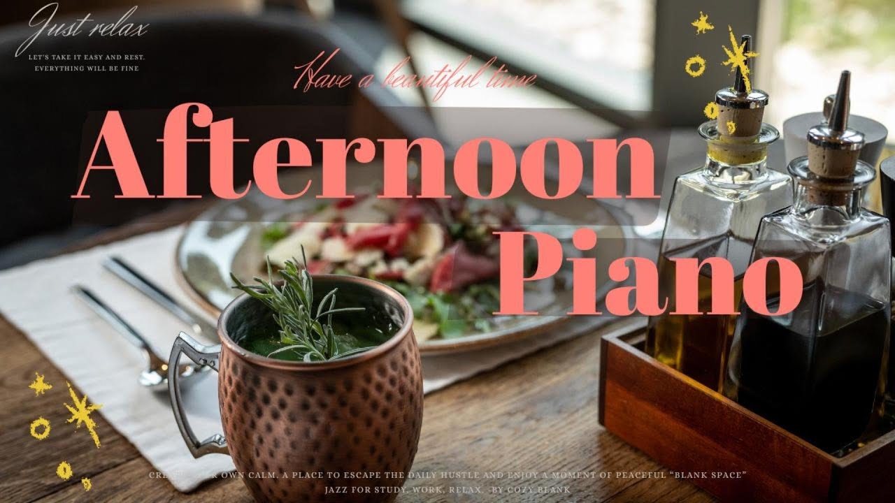 Afternoon Piano Jazz🌿Slow Melodies for a Mindful Lunch | 心を整える午後のピアノ。贅沢なランチタイムを彩るリラックスジャズBGM