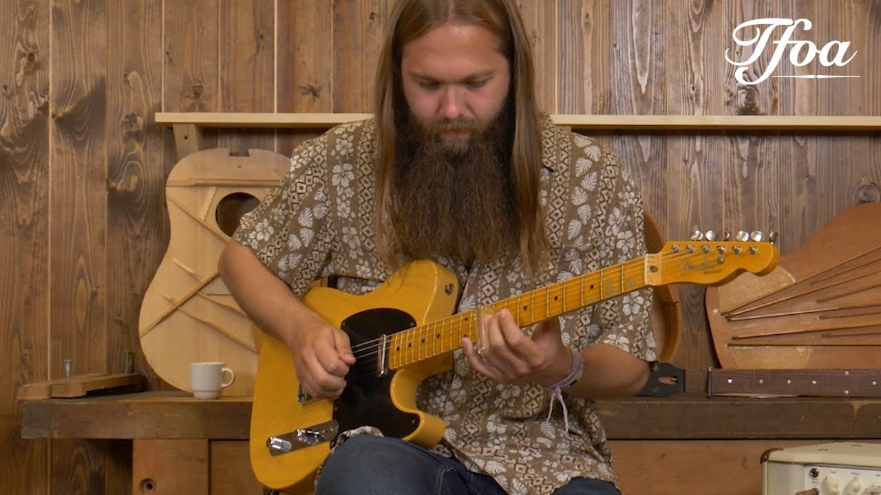Fender Custom Shop 52 Telecaster Butterscotch Blonde Relic played by Leif de Leeuw | Demo @ TFOA