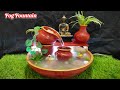 Diy buddha fog fountain  how to make fountain at home  terracotta fountain  fog wala fountain