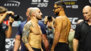 Alexander Volkanovski and Yair Rodriguez FINAL FACEOFF | UFC 290
