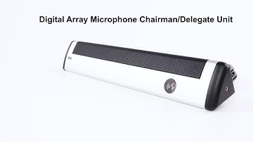 Digital Array Microphone Chairman/Delegate Unit VIS-DAC-T/VIS-DAD-T