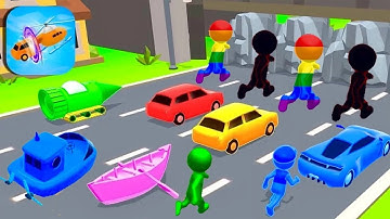 Shape Transform - SpeedRun All Levels Gameplay Walkthrough Android,ios New Update Ep57