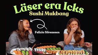 "Mannen ska bestämma", SUSHI MUKBANG ft Felicia Sörensen