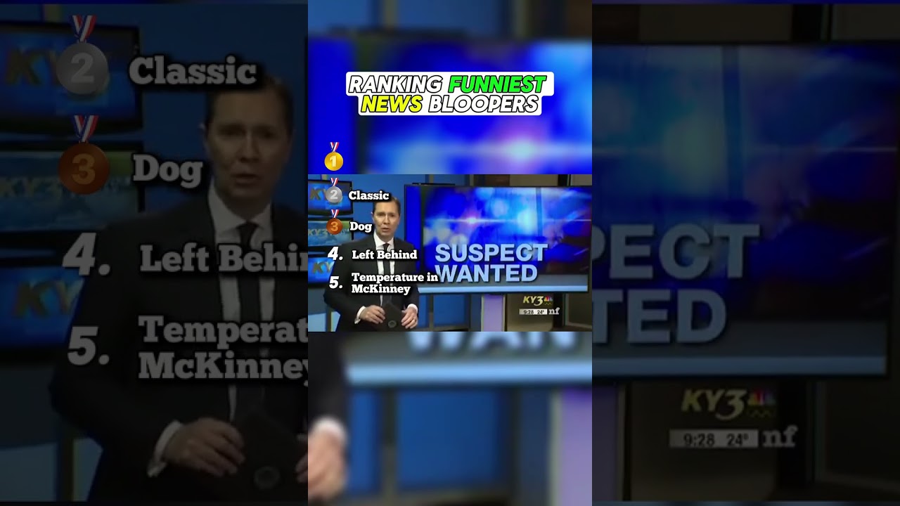 Ranking the Most HILARIOUS News Bloopers