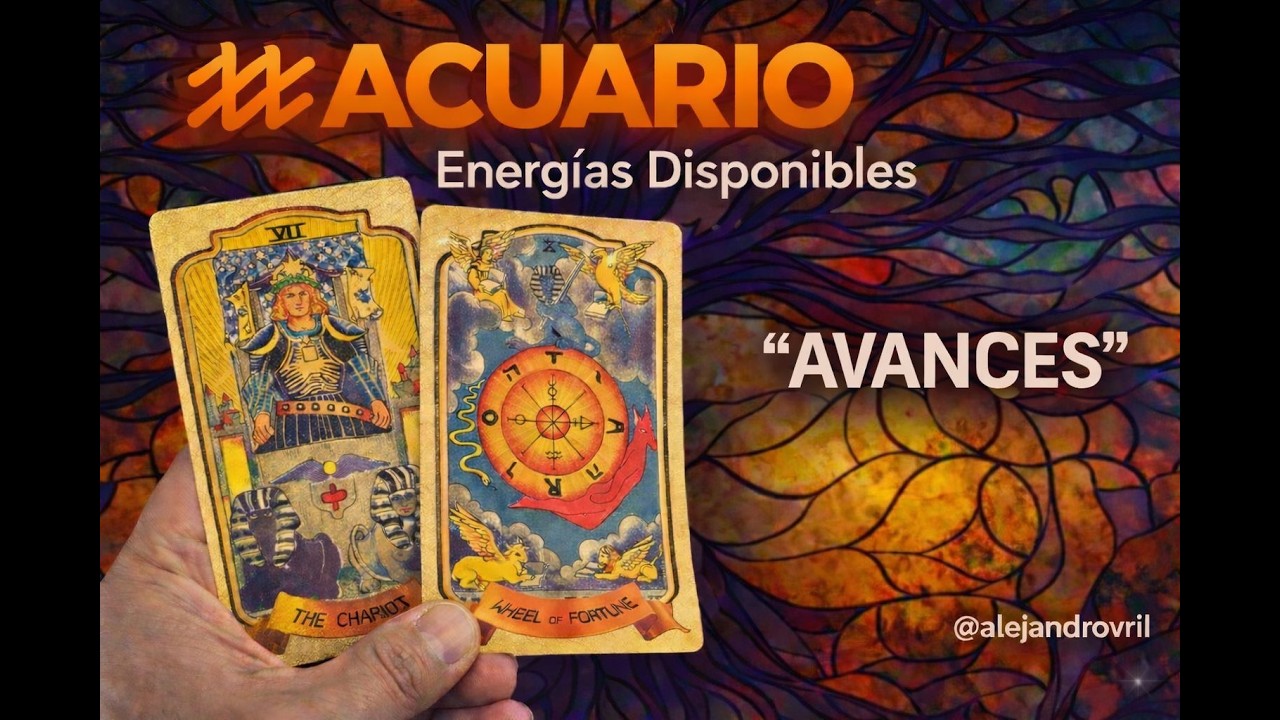 ♒ ACUARIO | Avanzas hacia un objetivo claro: giro de 180° que cambia tu ...