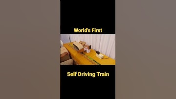 Self Driving Train #iot #project #arduino #ultrasonicsensor #rlr #railways