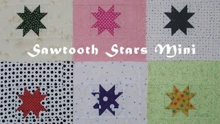 Quilt Block: Sawtooth Star Mini
