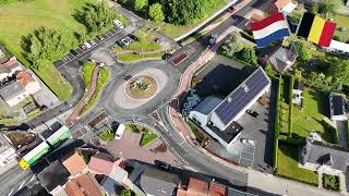 Dronevlucht over de Belgisch‑Nederlandse grens bij De Klinge