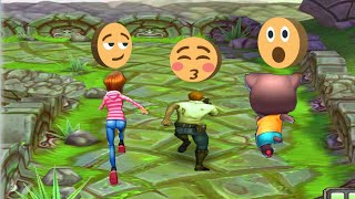 Temple run 2⚡Vs⚡Subway princess Runner⚡Vs⚡Cat runner😤😤 screenshot 3