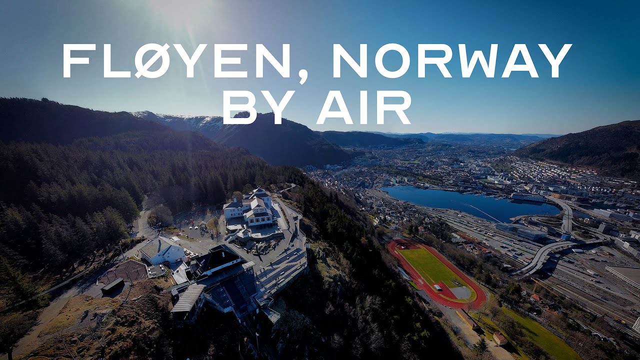 Fløyen, Norway | 4k Drone