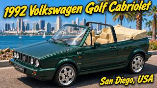 1992 Volkswagen Golf Cabriolet diecast by Solido