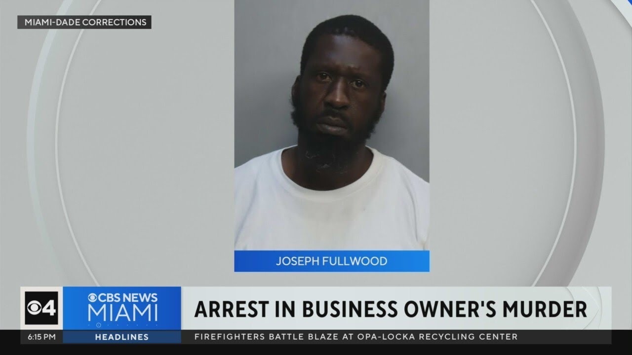 Arrest made in killing of NW Miami-Dade watercraft business owner - YouTube