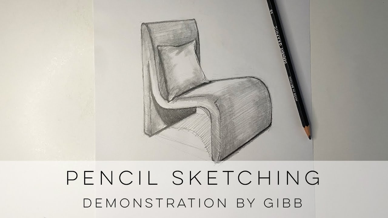 Chair Sketch  Natürmort çizim Figür çizimleri Çizim eğitimleri