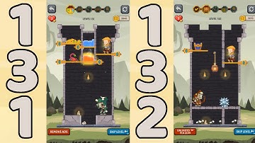 How to Loot - Pin Pull & Hero Rescue Level 131 & 132