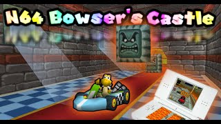 N64 Bowsers castle MKDS/ Mario Kart Wii Ds Edition + Koopa Troopa [ MKDS CT ]