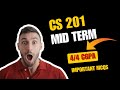 CS201 | MID Term | A Direction to Pass Introduction to Programming | 50 MCQs with Motivation BY HA