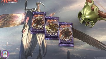 Snacking on Theros Block #16 pack opening / unboxing