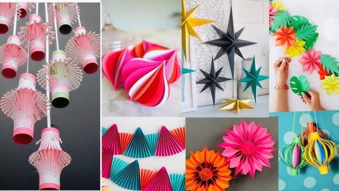 DIY Decorations Idea | Home decorations idea | Paper Decoration ...