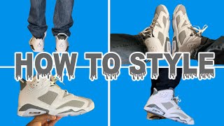 The BEST Pants 👖 To Wear With Cool Grey Air Jordan 6s! How To Style