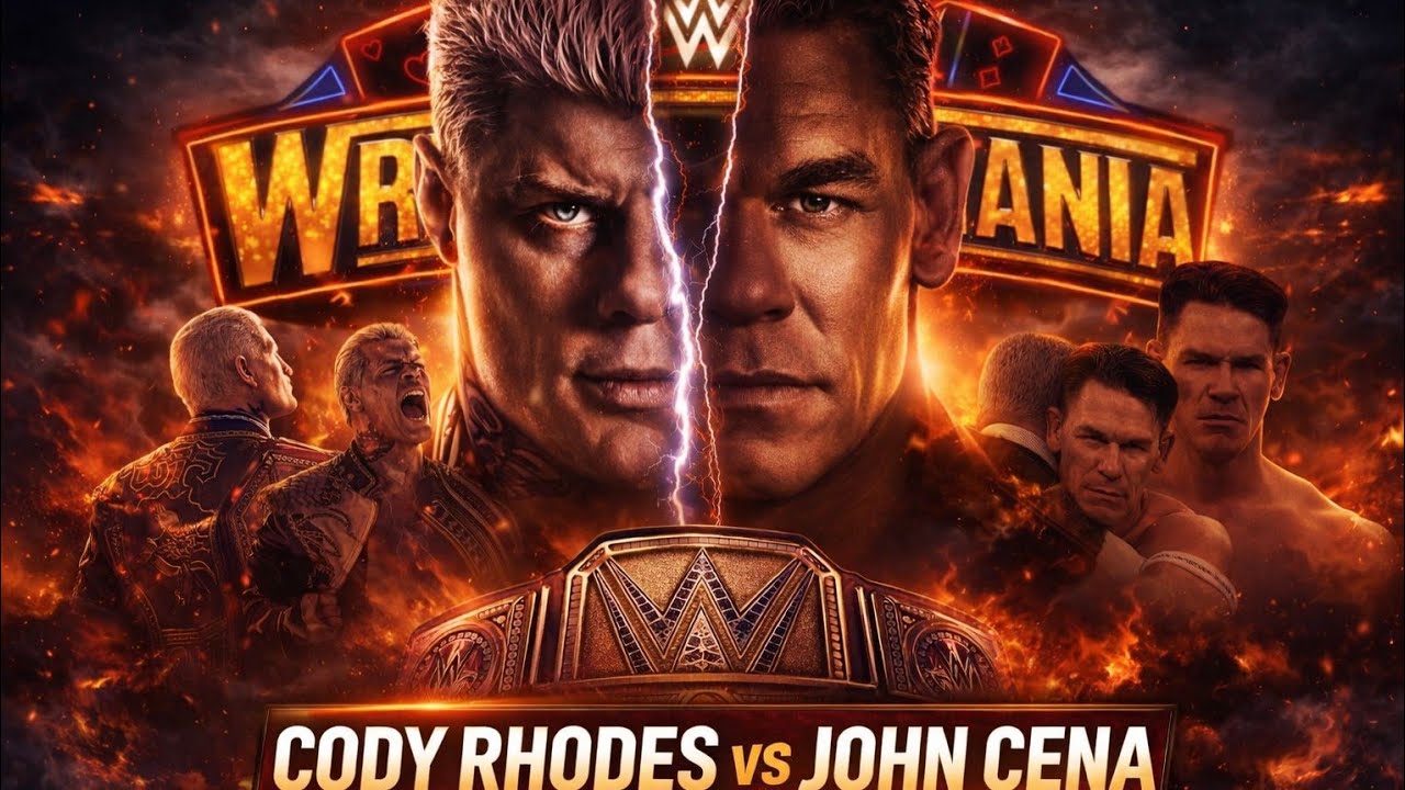 The Battle of Generations: Cody Rhodes vs. John Cena – WrestleMania 41! WWE Riverly Montage Video