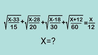 A Very Nice olympiad Algebra Radical question l Math Olympiad 