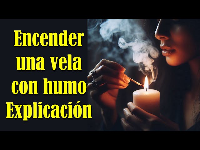 Encender una vela con su propio humo. Explicación - YouTube