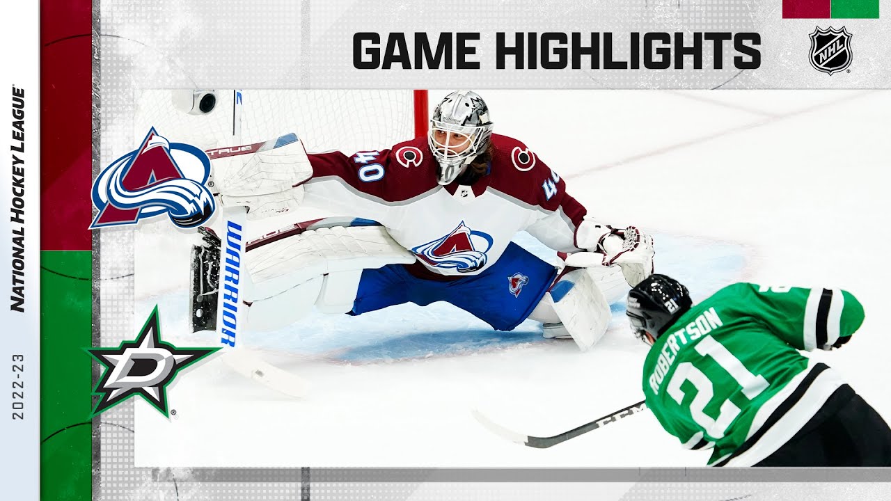 Avalanche 3-7 Stars (4 Mar, 2023) Video Highlights - ESPN