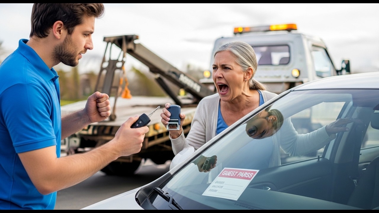 The Tow Truck Backed In While The HOA Chair Screamed My Car Was Already Gone