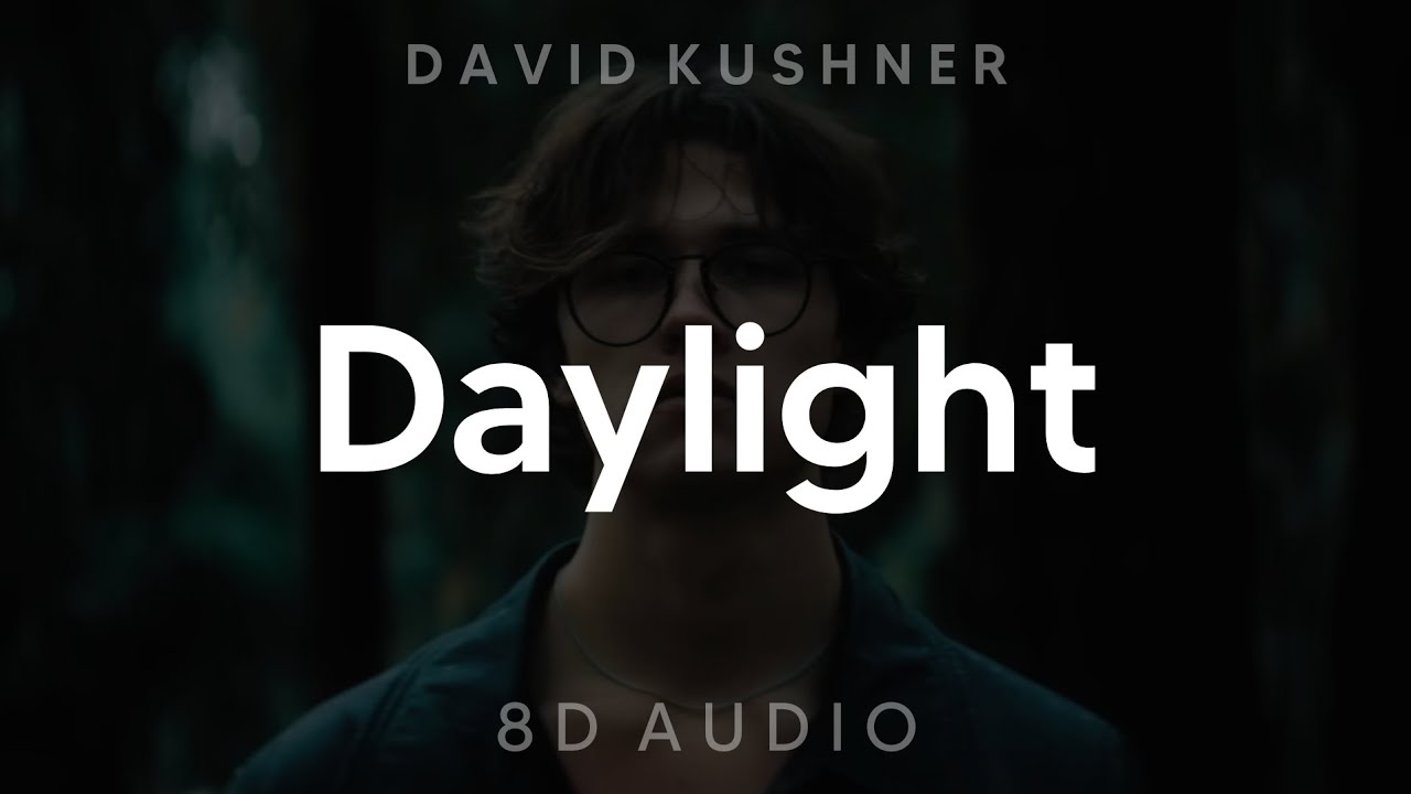 David Kushner   Daylight 8D AUDIO WEAR HEADPHONESEARPHONES