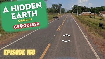 GeoGuessr - A Hidden Earth - Game #1 [PLAY ALONG] : American discovers a fun, tough game | Ep. # 150