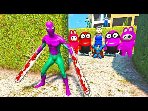 Spider-Man vs Minions in GTA 5 | Nonstop Extreme Ragdoll Fight Gameplay