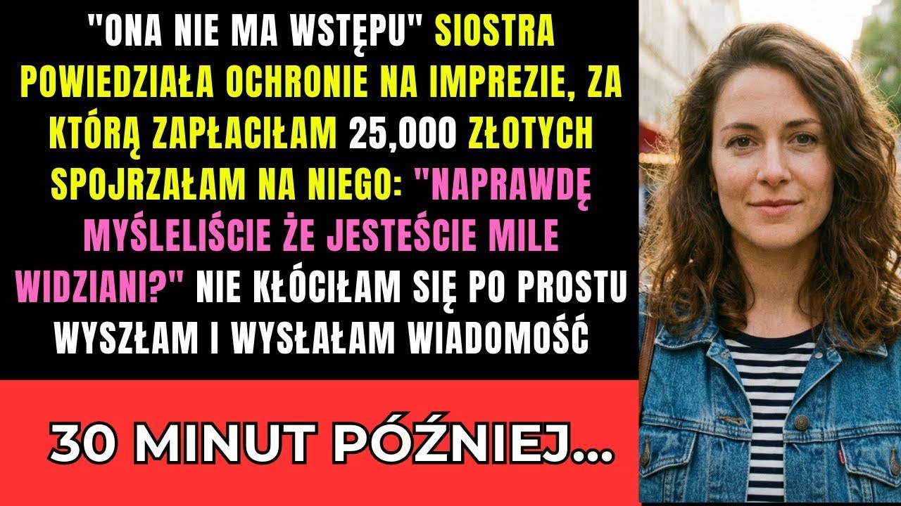Na rodzinnej kolacji rodzice dali mi wybór  rzucę pracę albo opuszczę rodzinę