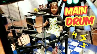 Pixel Menabuh Drum 😂 - Anak Bemain Musik