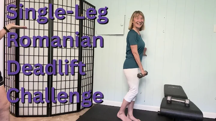 Single Leg Romanian Deadlift - Strong Bones Challenge