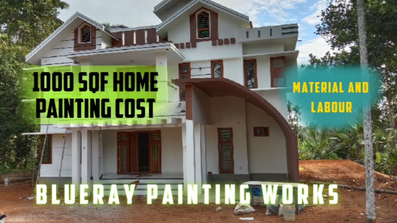 1000 sqf Home Painting Cost In Tamil BlueRay Painting Works How To