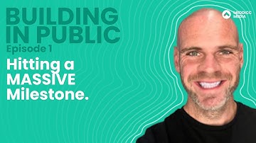 Building in Public - Episode 1: I Hit a MASSIVE Milestone 😄