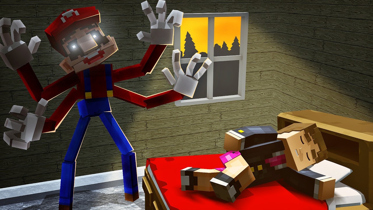 MUTANT MARIO.EXE APARECEU NO MINECRAFT! ( Creepypasta )