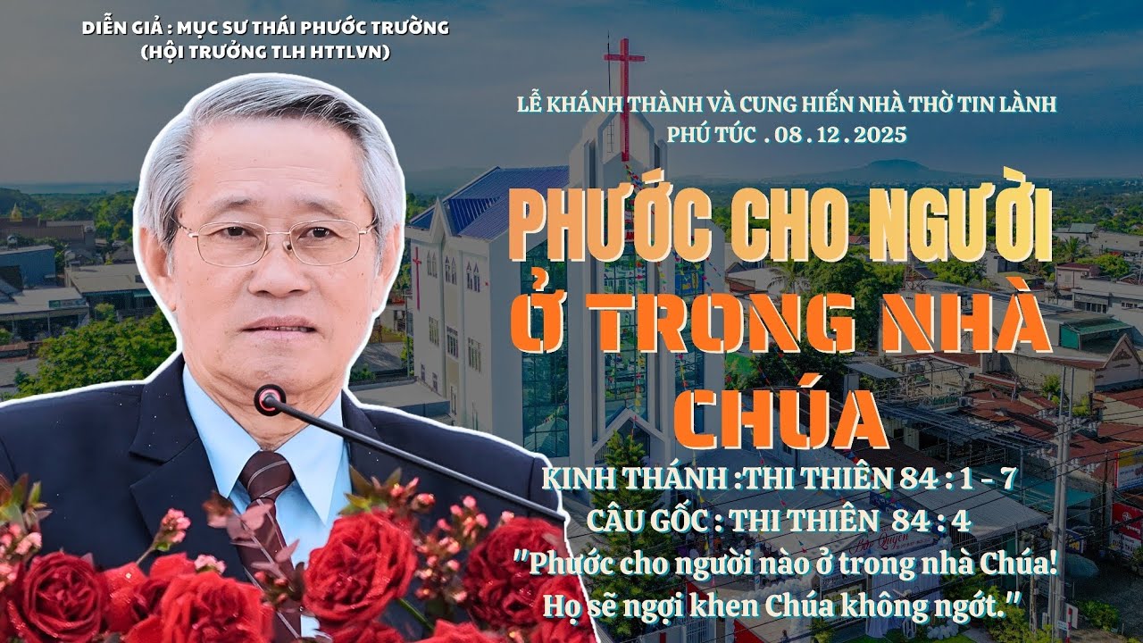 Mục sư Thái Phước Trường | Phước Cho Người Ở Trong Nhà Chúa | Bài Giảng Tin Lành #msthaiphuoctruong 