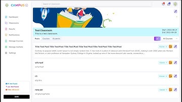 Project Xero Campus - Pre Alpha Demonstration | Node JS | React JS | Next JS | Full-Stack