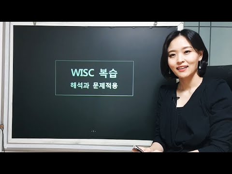 [루시아의 전문상담교사] 웩슬러지능검사 해석(복습)