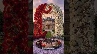 Incredible Garden Makeover -DIY Floral Archway 😱 #diygardening #shorts #aitimelapse