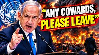 Any Cowards, Please Leave Netanyahus Fiery Un Speech Et Now World News Unga Live