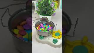 ASMR Toy Kitchen 🍬🍳 – Gems Cooking Play Set