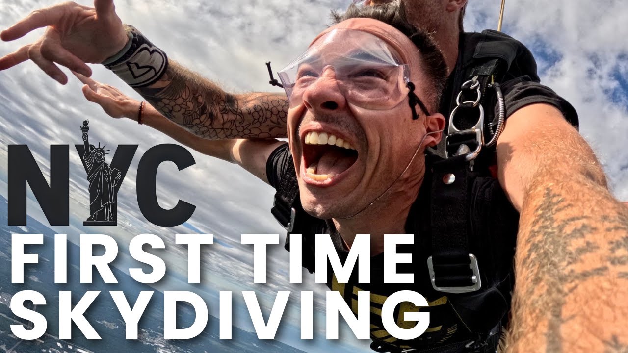 Trip To New York City | First Time Sky Diving