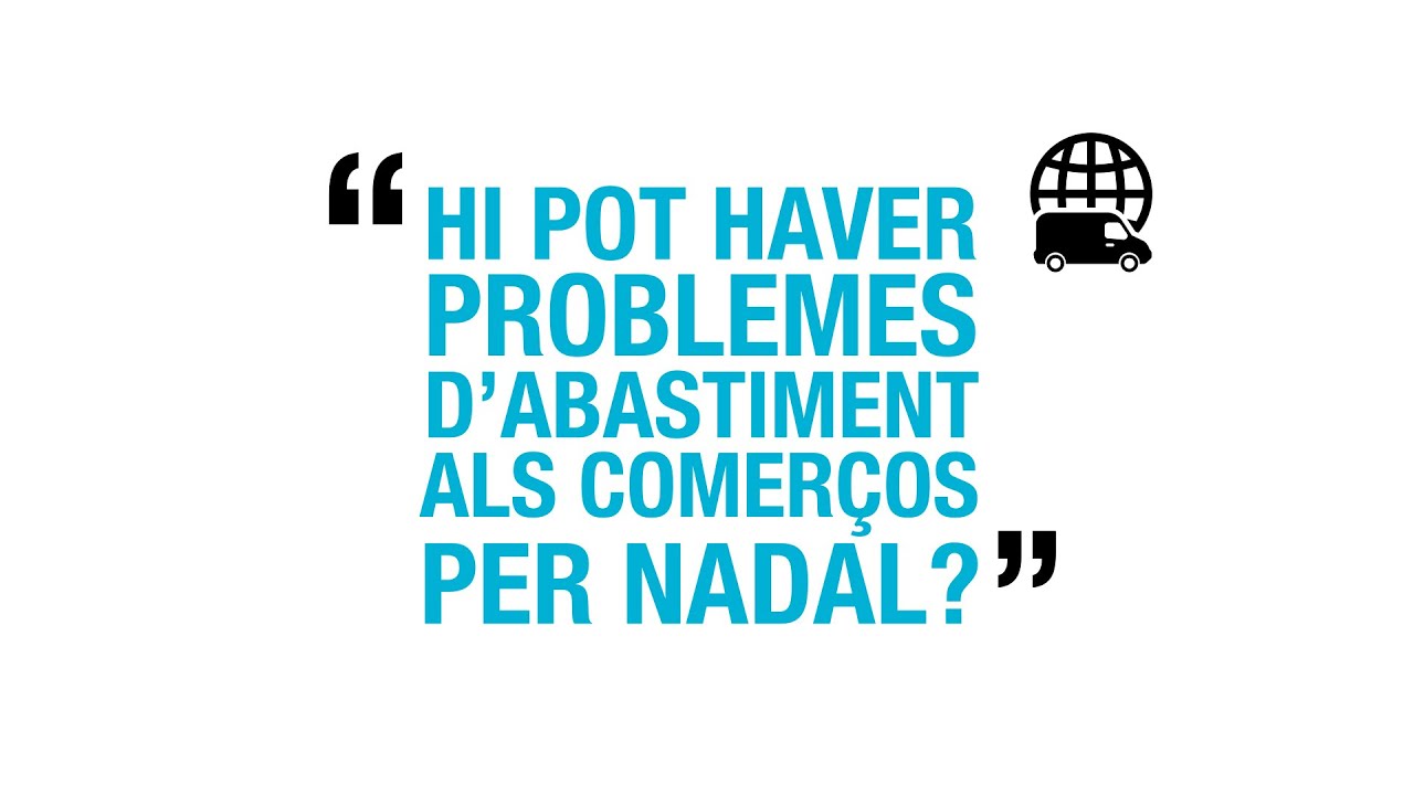 A bord del Beagle T2. Hi pot haver problemes d'abastament als comerços per nadal?