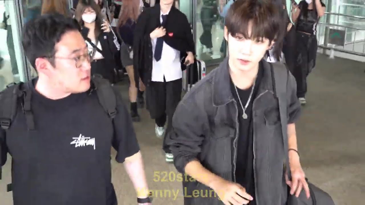 The Wind (더윈드) Hong Kong Airport Arrival 20250530 (Incheon→Hong Kong)