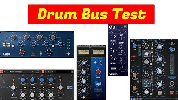 Api 550b Eq Plugin Comparison / Plugin Shootout - Drum Bus | VST Plugins