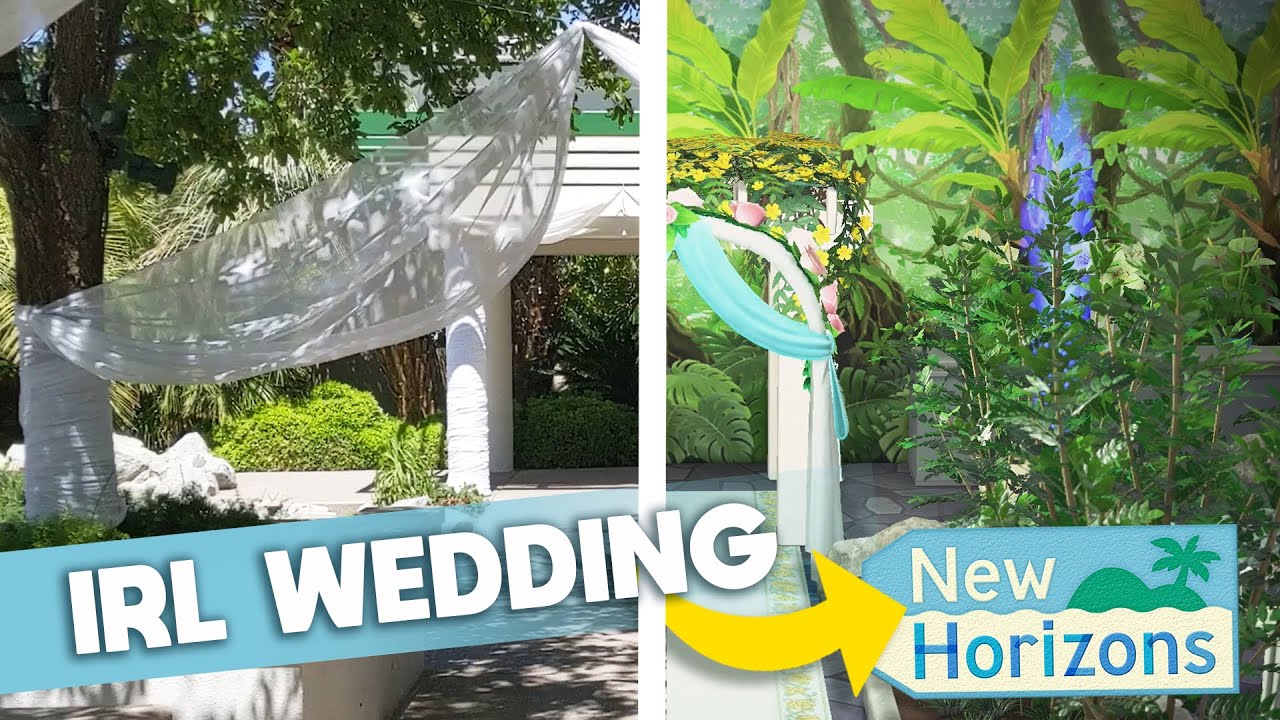I Recreated My Wedding Venue in Animal Crossing
