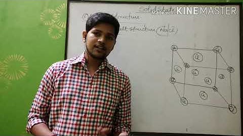 Solid state L-13 rock salt structure